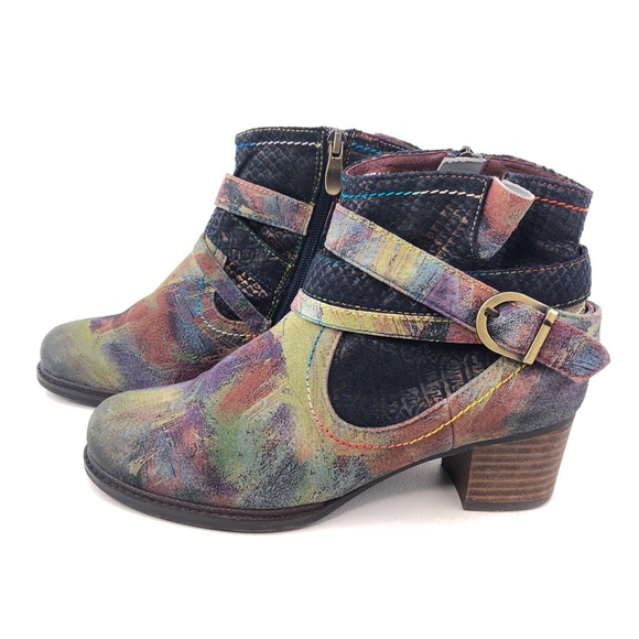 L' Artiste by Spring Step Shazzam Ankle Booties EUR 38 - Picture 3 of 12